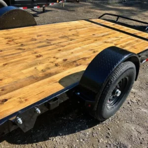 7 X 16 Interstate Full Bed Single Axle Tilt 7K Trailer