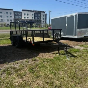 2025 6X12TA UTITILY TRAILER 2 FT WALLS 4568