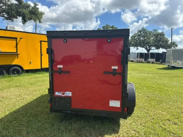 2025 5X8SA ENCLOSED CARGO TRAILER 60” 9626 - Image 3