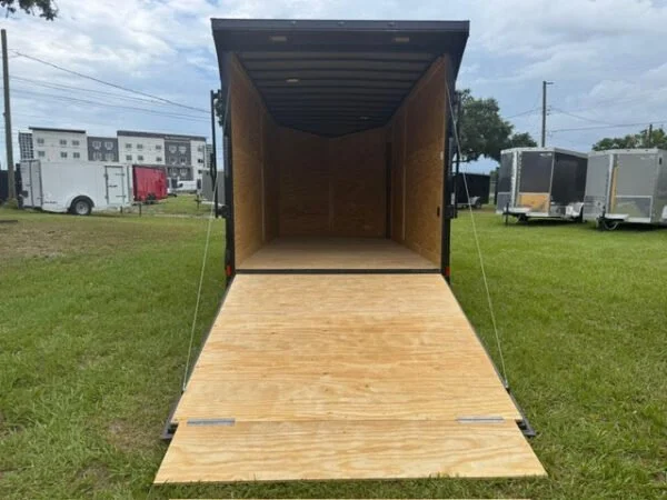 2025 7X16TA ENCLOSED CARGO TRAILER 75” 9753 - Image 2