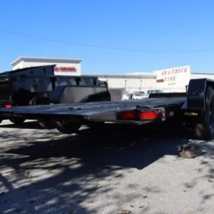 14 Foot Big Tex Heavy Duty with Full Tilt Bed Black Equipment Trailer (14FT-20BK)