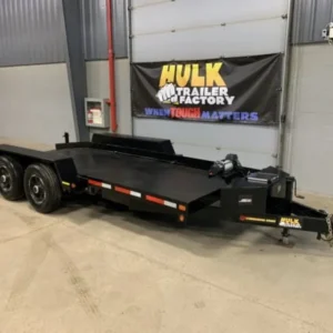 9,990# GVWR Hydraulic Drop Deck Equipment Float Trailer