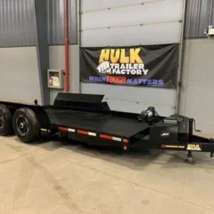 14,000# GVWR Hydraulic Drop Deck Equipment Float Trailer