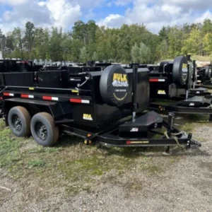 9,990# GVWR Ultra Low Pro 12′ Dump Trailer w/ Contractor Package