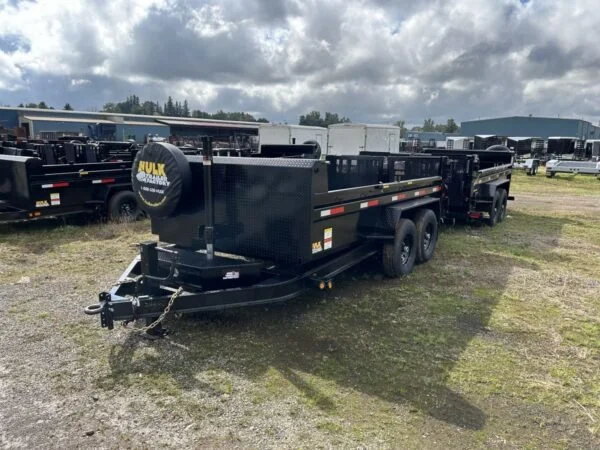 14,000# GVWR Ultra Low Pro 12′ Dump Trailer w/ Contractor Package - Image 5